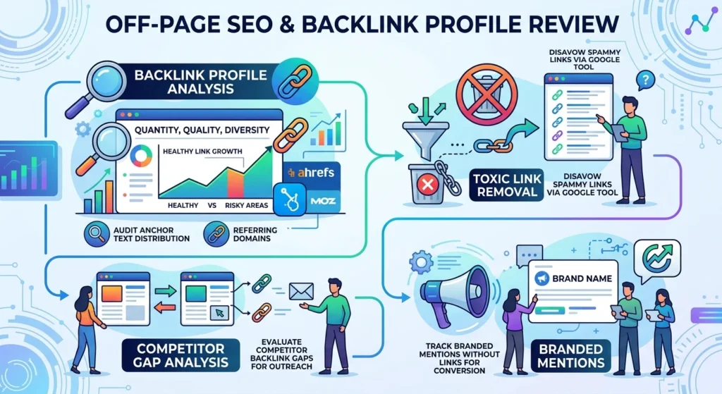 Off-Page SEO and Backlink Profile Review